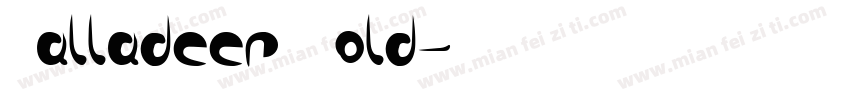 Balladeer Bold字体转换